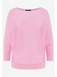 More & More Sweter w kolorze jasnoróżowym rozmiar: 46. Różowe swetry More & More, s, bez wzorów, z wiskozy, klasyczne, bez ramiączek. Za 114.71 zł.