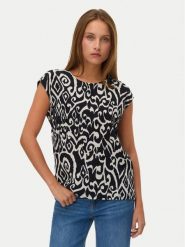 Vero Moda Bluzka Friga 10340830 Czarny Regular Fit. Czarne bluzki Vero Moda, s, bez wzorów, z syntetyku, bez kołnierzyka, bez ramiączek. Za 89.99 zł.
