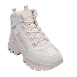 Skechers Buty Damskie Trekkingowe Beżowe Blox - Block Gawkers 41 EU. Brązowe buty trekkingowe Skechers, bez zapięcia. Za 309.99 zł.