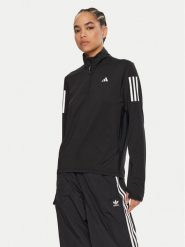 Adidas Bluza techniczna Own the Run IK7440 Czarny Regular Fit. Czarne bluzy bez kaptura adidas, s, bez wzorów, z syntetyku, bez kaptura, do biegania. Za 229.99 zł.