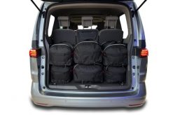 Torby Do Bagażnika Vw Multivan L2 2021+ 6Szt Kjust. Czarne torby podróżne KJUST, bez wzorów, z kauczuku. Za 2,208.00 zł.