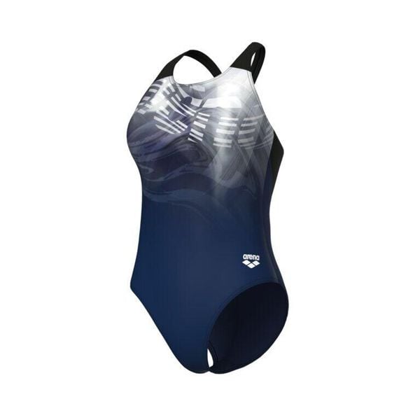 Damski kostium kąpielowy 1-częściowy Arena Dreaming V Back. Czarne stroje jednoczęściowe Arena, bez wzorów, sportowe. Za 264.00 zł.