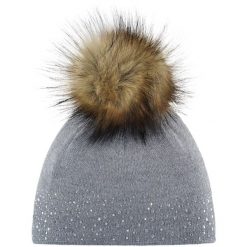 Czapka Zimowa Eisbar Nalin Lux Crystal MÜ. Szare czapki zimowe Eisbär, bez wzorów, sportowe. W wyprzedaży za 209.93 zł.