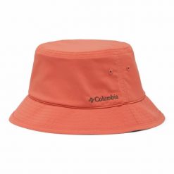 Kapelusz przeciwsłoneczny Columbia Pine Mountain II Bucket Hat. Brązowe kapelusze Columbia, bez wzorów, sportowe. W wyprzedaży za 108.65 zł.