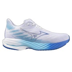 Damskie buty do biegania Mizuno Wave Rider. Białe buty do biegania Mizuno, bez wzorów, bez zapięcia, do biegania, mizuno wave. Za 709.99 zł.