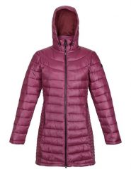 Regatta Płaszcz pikowany "Andel III" w kolorze fioletowym rozmiar: 40. Różowe płaszcze Regatta, bez wzorów, bez kaptura. Za 178.79 zł.