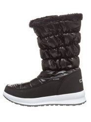 CMP Kozaki zimowe "Hoise" w kolorze czarnym rozmiar: 40. Czarne kozaki CMP, na zimę, bez wzorów, z materiału, eleganckie, bez obcasa, bez zapięcia. Za 236.45 zł.