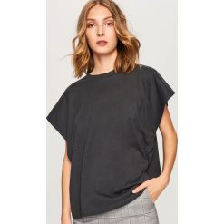 Gładka bluzka - Szary. Bluzki Reserved. W wyprzedaży za 9.99 zł.