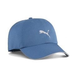 Czapka Puma unisex Running Iii Bb niebieska. Niebieskie czapki z daszkiem Puma, bez wzorów, sportowe. Za 187.99 zł.