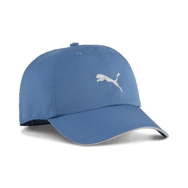 Czapka Puma unisex Running Iii Bb niebieska. Niebieskie czapki z daszkiem Puma, bez wzorów, sportowe. Za 167.99 zł.