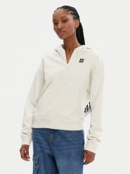 HUGO Bluza Dalfine 50535240 Écru Regular Fit. Bluzy Hugo, s, bez wzorów, z bawełny, bez kaptura. Za 319.99 zł.