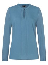 More & More Bluzka w kolorze niebieskim rozmiar: 44. Niebieskie bluzki More & More, s, bez wzorów, z wiskozy, klasyczne, bez kołnierzyka, bez ramiączek. Za 78.99 zł.