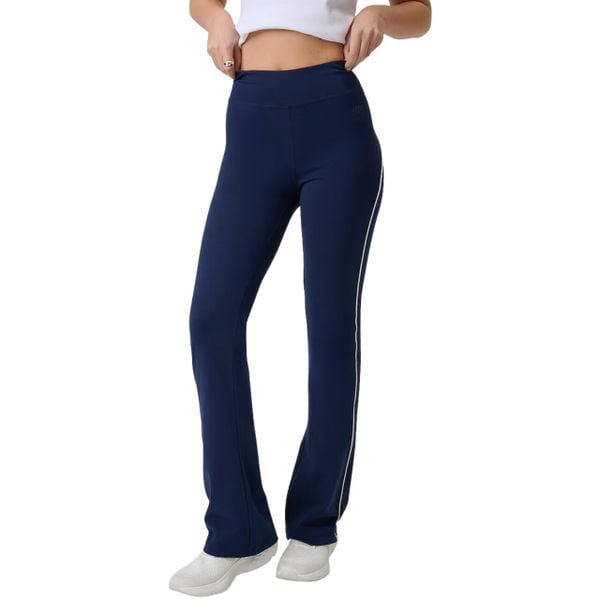 Legginsy damskie 4F CAS. Niebieskie legginsy 4f, bez wzorów, z dzianiny, długie. Za 129.99 zł.