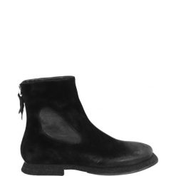 BOTKI Z KWADRATOWYM NOSKIEM MILENA09 CA-F NE. Botki Venezia, bez wzorów, ze skóry, bez obcasa, bez zapięcia. Za 379.00 zł.
