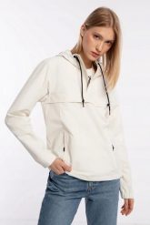 Kurtka damska kangurka Carhartt WIP W' Nimbus Pullover Wax I015002 S. Białe kurtki Carhartt, s, bez wzorów, z dresówki, sportowe, bez kaptura. Za 639.00 zł.