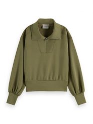 Scotch & Soda Bluza w kolorze khaki rozmiar: S. Brązowe bluzy Scotch & Soda, s, bez wzorów, bez kaptura. Za 253.95 zł.