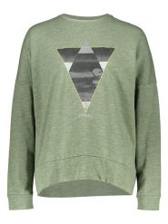 O'Neill Bluza "Varsha Crew" w kolorze zielonym rozmiar: M. Zielone bluzy bez kaptura O'Neill, m, bez wzorów, bez kaptura. Za 122.96 zł.