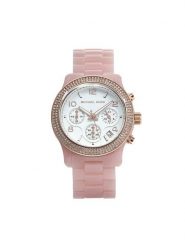 Michael Kors Zegarek Runway MK7424 Różowy. Czerwone, analogowe zegarki Michael Kors. Za 819.99 zł.