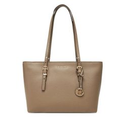 Torebka MICHAEL Michael Kors. Brązowe torebki klasyczne MICHAEL Michael Kors, bez wzorów, klasyczne, bez dodatków. Za 899.99 zł.