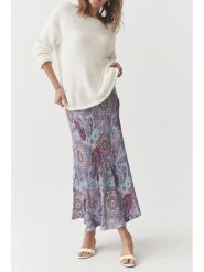 TATUUM Spódnica "Satini" w kolorze błękitno-fioletowym rozmiar: 36. Niebieskie spódnice Tatuum, na co dzień, bez wzorów, z wiskozy, maxi, proste. Za 132.98 zł.