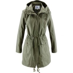 Parka przejściowa bonprix oliwkowy. Kurtki marki QUECHUA. Za 169.99 zł.