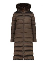 CMP Płaszcz pikowany w kolorze brązowym rozmiar: 42. Brązowe płaszcze CMP, bez wzorów, bez kaptura. Za 354.94 zł.