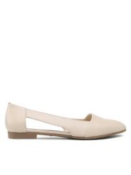 Lasocki Baleriny RST-IRENA-09 Beżowy. Brązowe baleriny Lasocki, bez wzorów, ze skóry, bez obcasa, bez zapięcia. Za 159.99 zł.