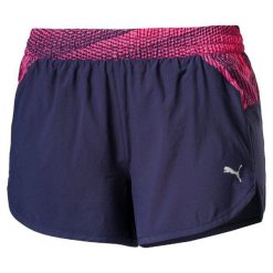 Puma Spodenki Blast Graphic 3" Short W Peacoat-Aop M. Niebieskie szorty sportowe Puma. W wyprzedaży za 105.00 zł.