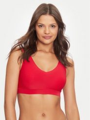 Chantelle Biustonosz top Soft Stretch C16A10 Czerwony. Czerwone biustonosze Chantelle, l, bez wzorów, z syntetyku, bez kołnierzyka, bez ramiączek. Za 139.99 zł.