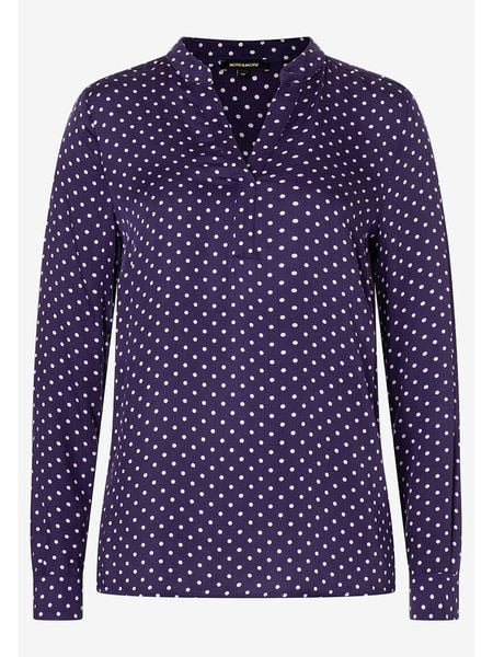 More & More Bluzka w kolorze fioletowym rozmiar: 38. Różowe bluzki More & More, s, bez wzorów, z wiskozy, klasyczne, bez kołnierzyka, bez ramiączek. Za 78.99 zł.