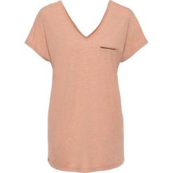 T-shirt z lureksową nitką bonprix terakota melanż. T-shirty marki 4f. Za 74.99 zł.