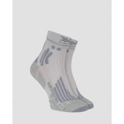 Skarpety biegowe X-Socks Run Speed Two 4.0. Szare skarpetki X-Socks, bez wzorów. Za 129.99 zł.