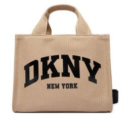 Torebka DKNY. Brązowe torebki klasyczne DKNY, bez wzorów, klasyczne, bez dodatków. Za 439.99 zł.
