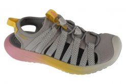 Sandały damskie, Whisper Lite. Szare sandały Keen, bez wzorów, z materiału, sportowe, bez obcasa, bez zapięcia. Za 429.99 zł.