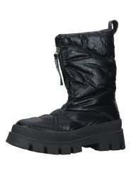 Steve Madden Botki zimowe w kolorze czarnym rozmiar: 36. Czarne botki Steve Madden, bez wzorów, bez obcasa, bez zapięcia. Za 228.38 zł.