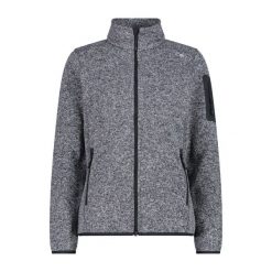 Bluza damska turystyczna CMP 3H14746. Szare bluzy CMP, l, bez wzorów, sportowe, bez ramiączek, bez kaptura. Za 266.00 zł.