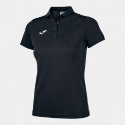 Koszulka polo do tenisa damska Joma Hobby. Czarne t-shirty sportowe Joma, m, bez wzorów, z bawełny, bez ramiączek, do piłki nożnej. Za 101.99 zł.