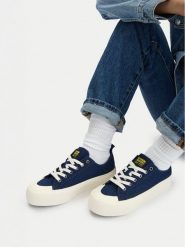G-Star Raw Trampki CEO-GST01 Granatowy. Niebieskie trampki G-Star, bez wzorów, z materiału, retro, bez zapięcia. Za 143.99 zł.