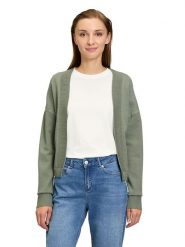 CARTOON Kardigan w kolorze khaki rozmiar: 40. Brązowe swetry Cartoon, bez wzorów, bez ramiączek. Za 78.28 zł.