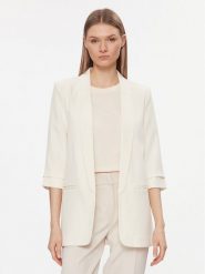 ONLY Marynarka Elly 15197451 Biały Regular Fit. Białe marynarki i żakiety ONLY, bez wzorów, z syntetyku, bez ramiączek. Za 139.99 zł.