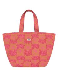 Barts Shopper bag "Juno" w kolorze różowo-pomarańczowo-żółtym - 37 x 36 x 36 cm rozmiar: onesize. Pomarańczowe shopper bag Barts, bez wzorów, z bawełny, na ramię, bez dodatków. Za 127.65 zł.