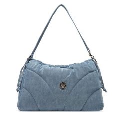 Torebka JOOP! Jeans. Niebieskie torebki klasyczne Joop! Jeans, bez wzorów, z jeansu, klasyczne, bez dodatków. Za 579.99 zł.