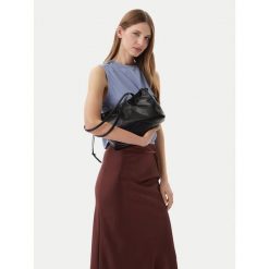 Torebka Tory Burch. Czarne torebki klasyczne Tory Burch, bez wzorów, klasyczne, bez dodatków. Za 1,659.00 zł.