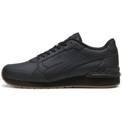 Buty sportowe Puma St Runner V4 L. Czarne buty sportowe lifestyle Puma, bez wzorów, z syntetyku, sportowe, bez zapięcia. Za 299.99 zł.