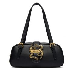 Torebka Just Cavalli. Czarne torebki klasyczne Just Cavalli, bez wzorów, klasyczne, bez dodatków. Za 819.99 zł.