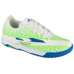 Buty piłkarskie Joma Evolution 2502 In EVJS2502IN białe. Białe buty treningowe bez wzorów, z gumy, bez zapięcia, do piłki nożnej. Za 236.19 zł.