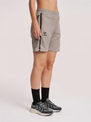 Szorty damskie Hummel Cima XK. Szare szorty sportowe Hummel, bez wzorów, z dresówki, z standardowym stanem, na fitness i siłownię. Za 191.20 zł.