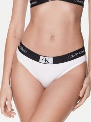 Calvin Klein Underwear Figi klasyczne 000QF7222E Biały. Białe figi Calvin Klein Underwear, bez wzorów, z bawełny. Za 49.99 zł.