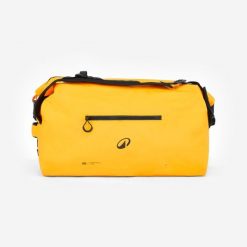 Torba żeglarska Decathlon IPX6 40 l szczelna. Brązowe torby podróżne Decathlon, bez wzorów, z poliesteru. Za 219.99 zł.