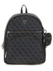 Guess Plecak w kolorze szarym - 31 x 38 x 12 cm rozmiar: onesize. Szare plecaki Guess, z aplikacjami, z materiału, bez dodatków. Za 506.32 zł.